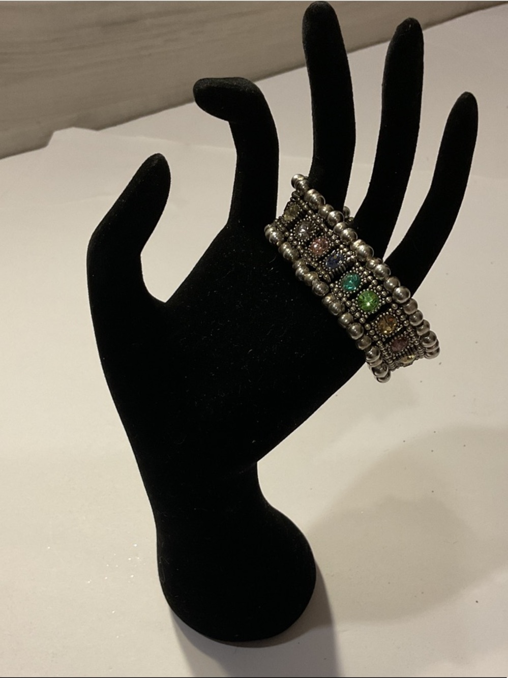 Multi-Color Beaded Stretch Bracelet - Women Jewelry